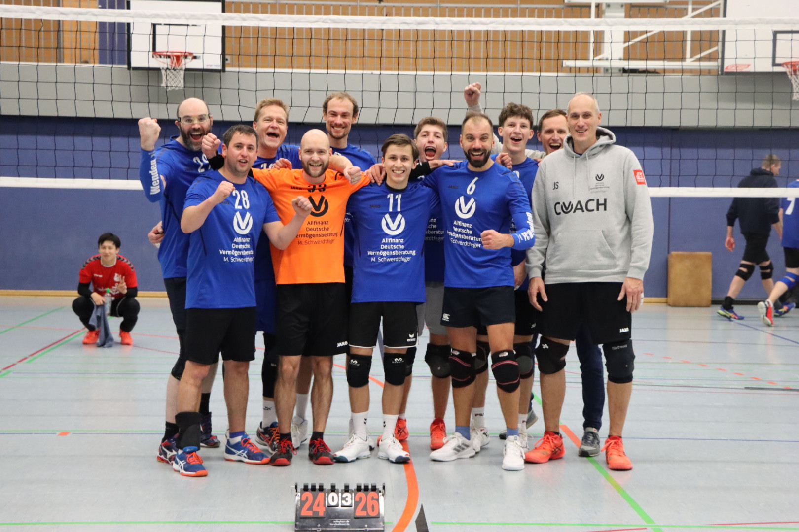 Volleyball 1. Herren FC Wenden in Braunschweig