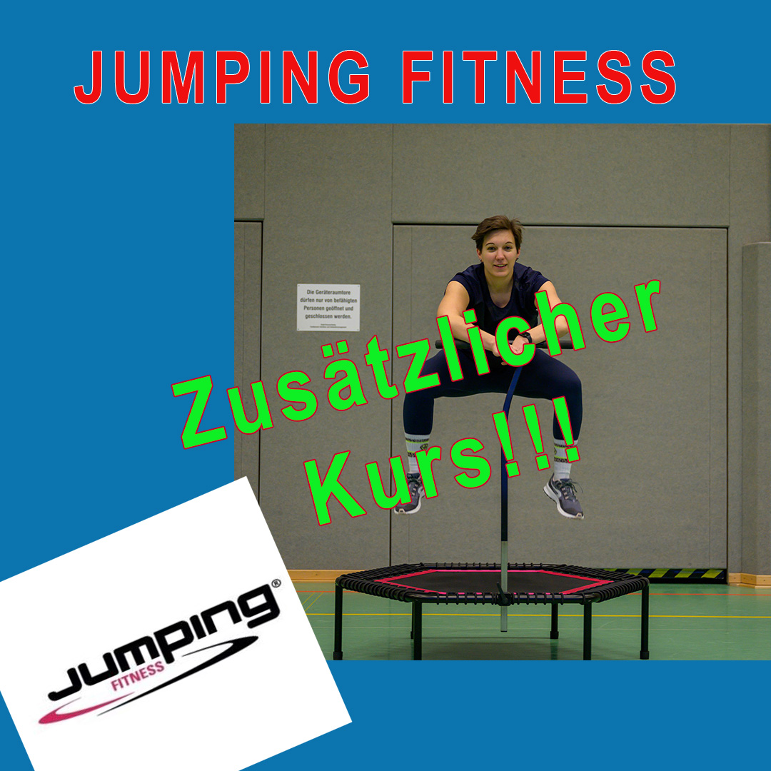 Mehr über den Artikel erfahren Jumping Fitness-zusätzlich jetzt auch donnerstags!
