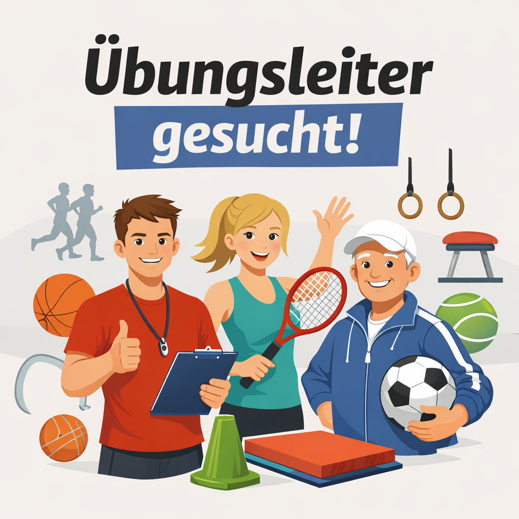 Mehr über den Artikel erfahren Wir suchen dich als Übungsleiter (m/w/d)