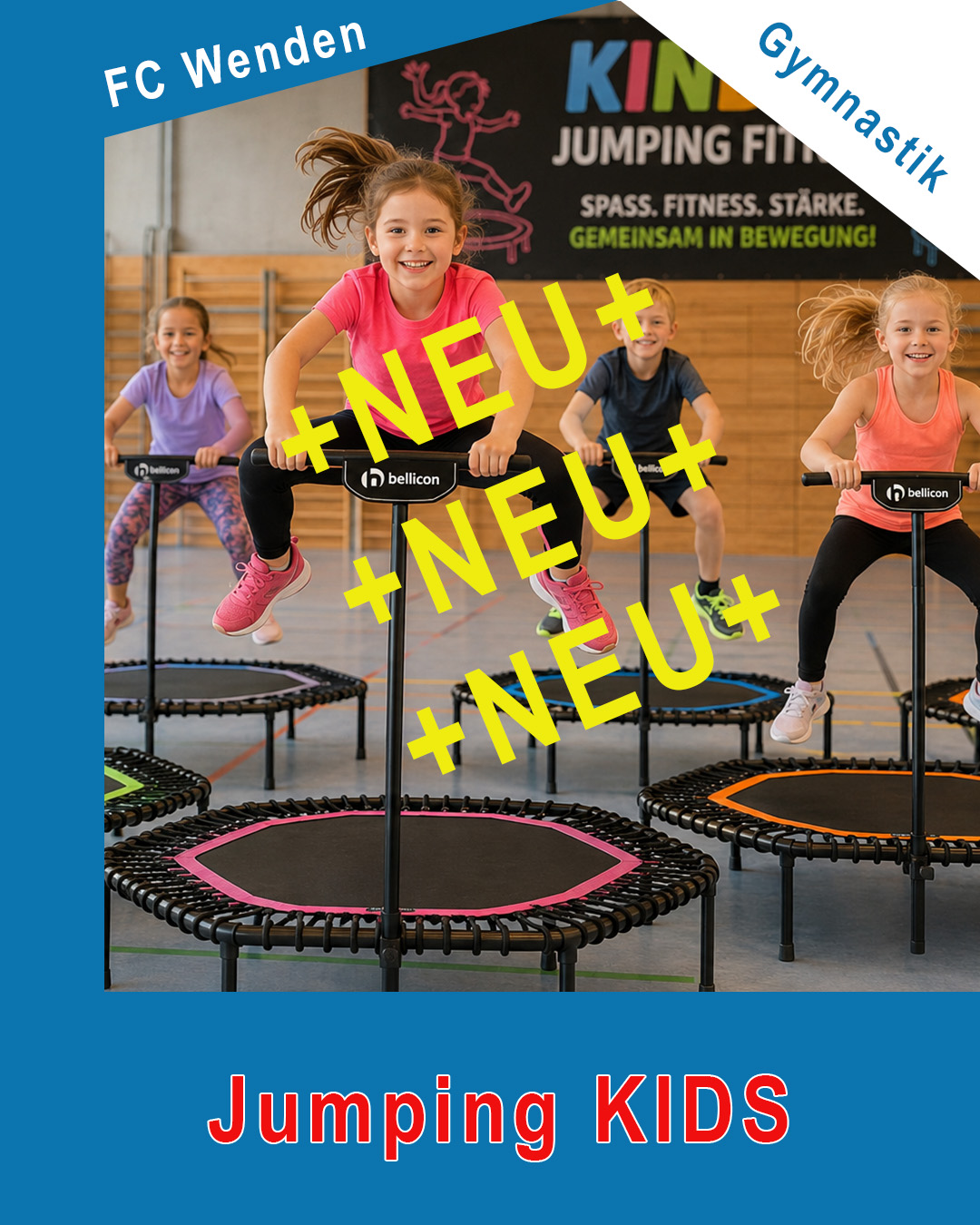 Mehr über den Artikel erfahren Jumping Fitness KIDS