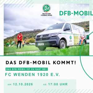 DFB-Mobil zu Gast beim FC Wenden